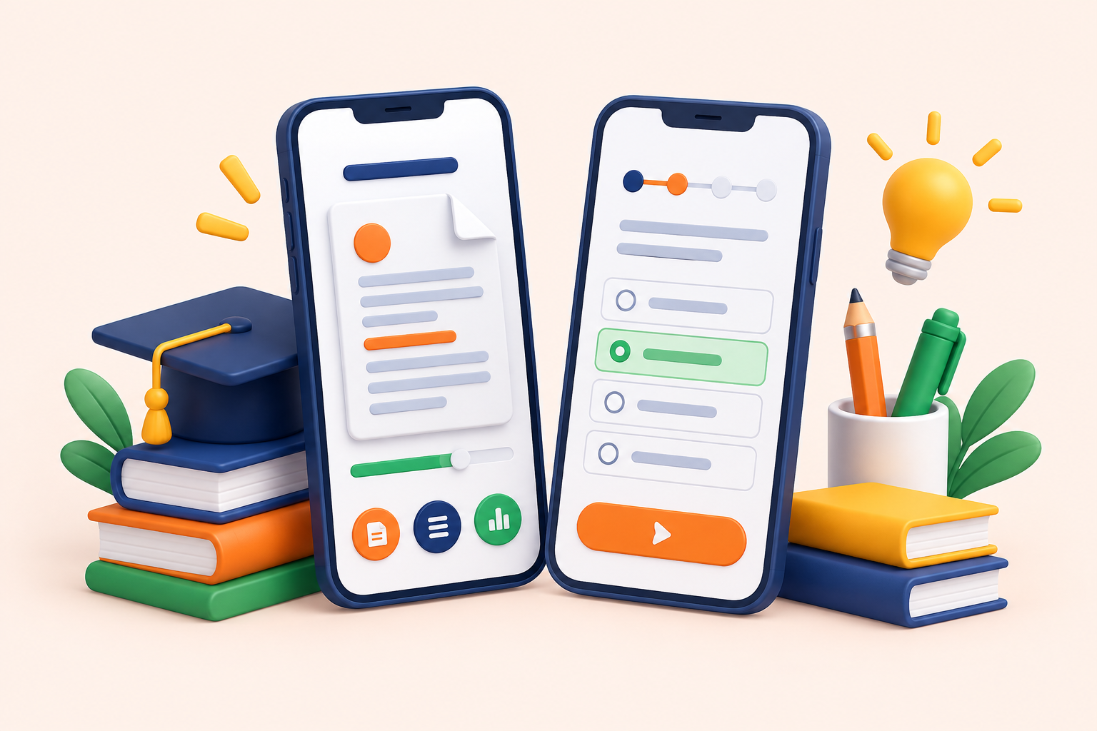 PM Tech Solution mobile app design concept